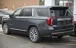 2021 GMC Yukon Denali (rear view)