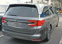 Facelift, rear view (2023)