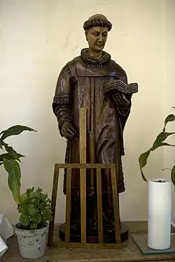 Wooden statue of Saint Lawrence