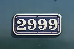 Lady of Legend's numberplate.