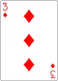 3 of Diamonds