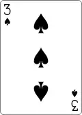 3 of Spades