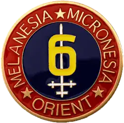 6th Marine Division patch