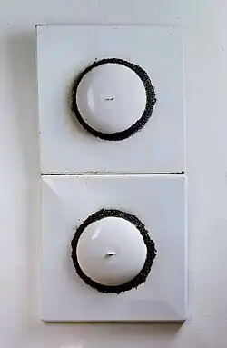 Secret (1991), welded enamel, h. 102 cm