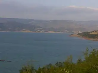 Almus Dam Lake near Almus