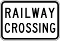 (R9-236) Railway Crossing (used in New South Wales)