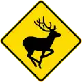 (W5-51) Deer Crossing
