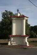 18th-century wayside shrine in Bychawa