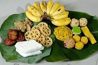 Avurudu festival sweetmeats in Sri Lanka