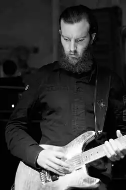 Turner performing live with Isis in Stuttgart, in 2009