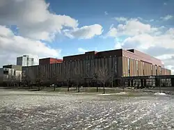 Exterior view of the Accolade East Building at York University