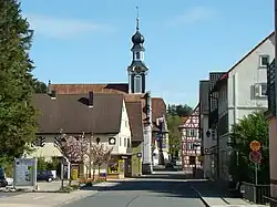 Main street in Adelsheim