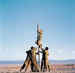 Untitled, from series "Soldiers", 90 x 90 / 140 x 140 cm., 1998.