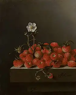 Strawberries Mauritshuis (1696)