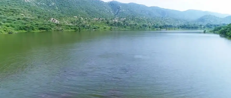 Water Storage inside the Dam.