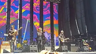 Aguaturbia performing in 2018