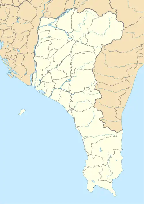 Sichongxi Hot Spring is located in Pingtung County