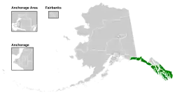 Map of the district