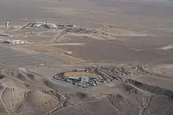 Aerial view of the Isleta Amphitheater, Albuquerque, New Mexico