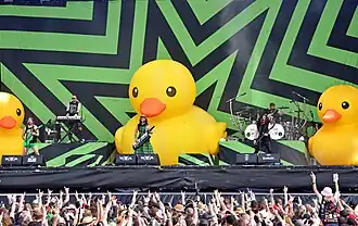 Alestorm performing in 2023