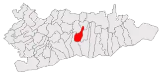 Location in Călărași County