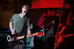 Alexei Berrow and Kelly Parker of Johnny Foreigner at Great Escape Festival 2008