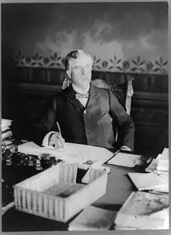 Bates in 1899 at the time of his appointment as Paymaster-General