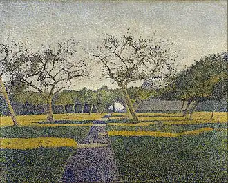 Orchard at La Louvière, 1890