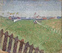 The Wellington Racecourse in Drizzle (Ostende), 1888