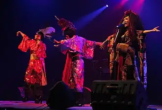 Ali Project performs at their first North American concert in Seattle, Washington