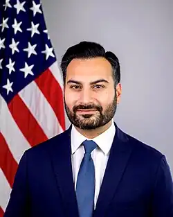 Ali Zaidi Deputy White House Climate Advisor (announced December 17)[105]