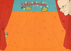 Allans och Martins julradioshow, 2001 paper calendar