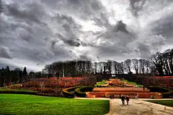 Winter vista at Alnwick Gardens
