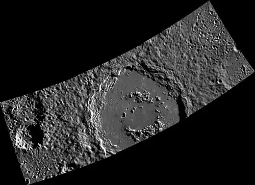 Detail of Alver crater