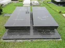 Loyola Memorial Park family grave