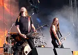 Johan Söderberg and Ted Lundström performing live in 2011