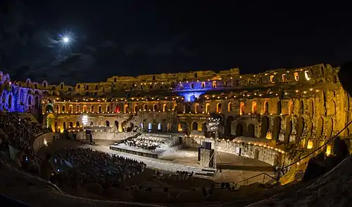 Closing concert of the 2013 Festival international de musique symphonique d'El Jem