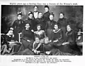 Photo of the 1901 Ann Street Church of Christ women's sewing group