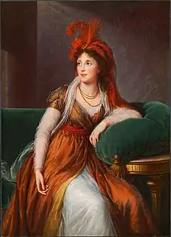 Princess Ana Gruzinsky Galitzine, 1797, Baltimore Museum of Art.