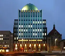 Anzeiger-Hochhaus in Hanover, 51 m, built in 1928 by Fritz Höger