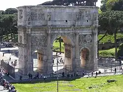 The Arch of Constantine, Rome