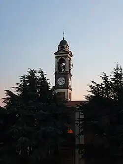 Bell tower of the Church of St.Peter and Paul, Arese