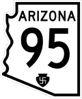 SR 95 route marker