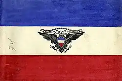 Flag 43: Red, White and Blue Eagle Flag
