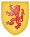 Arms of Alexander Fairlie of Braid (1599 CE).