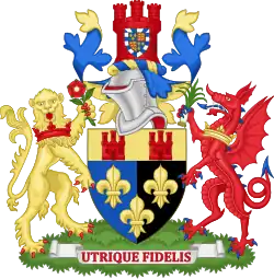 Coat of arms of Monmouthshire