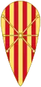 Coat of arms from Ramon Berenguer IV of Barcelona to Alfonso II of Aragon