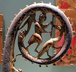 Detail of a crosier, c. 1230s