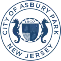Official seal of Asbury Park, New Jersey
