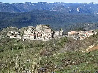 The village of Ascros